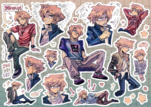 spent last night formatting these ygo sticker sheets! ^^ id like to do a couple more before i order 