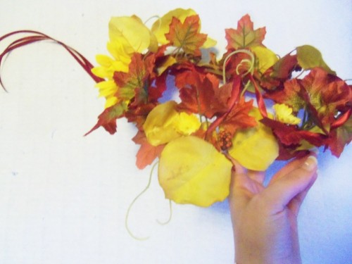 Flower Crown: Autumn CurlsBy Blue Flower Crafts on Etsy