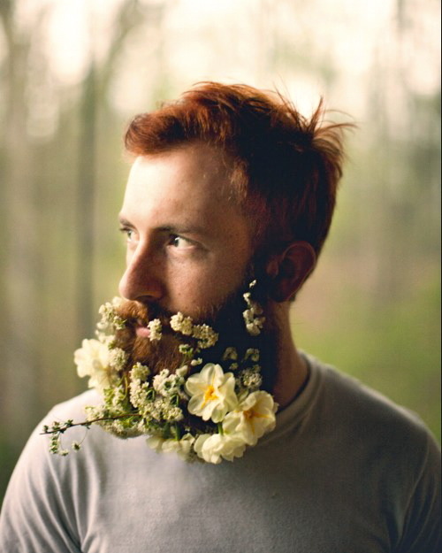 abeautifulindiscretion:  Flower Beard