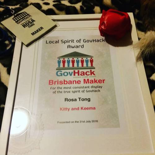 @AnnaGerber and all the people @govhack #makerspace for this. Hectic but awesome weekend. #govhack #