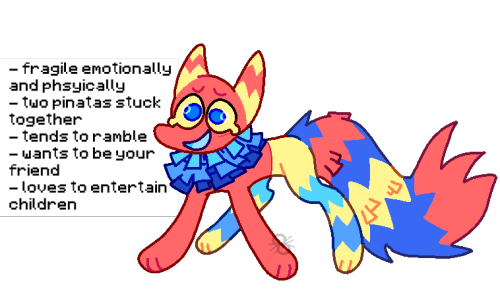 former adopt! this lad’s already sold though c: #furry#adoptable#closed adopt#cute#pinata#Aesthetic#8bitartwork