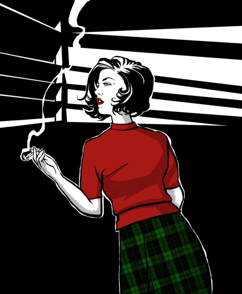 XXX twinpeaksart:Audrey Horne by mutus-liber photo