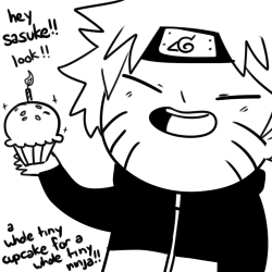 ipoog:   happy birthday sasuke