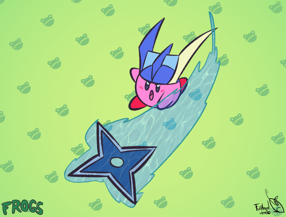 Monangelverde art blog — In honor of the launch of the new Kirby Star...