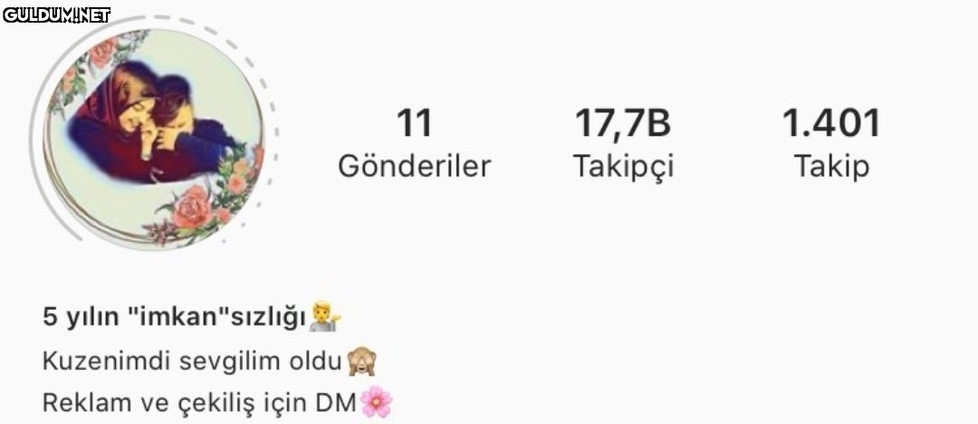 17,7B Takipçi 1.401 Takip...