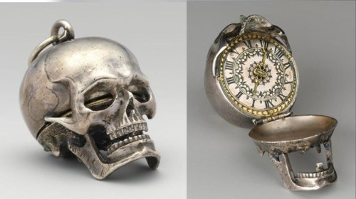 astrangerreplay - 17th Century Skull Pocket Watch