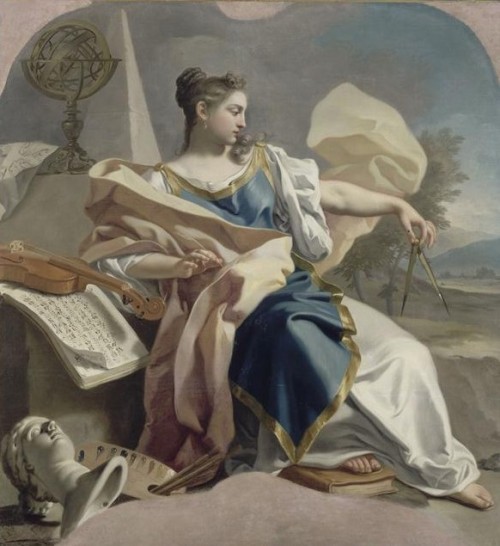 23silence: Francesco de Mura (1696-1782) - Allégorie des arts