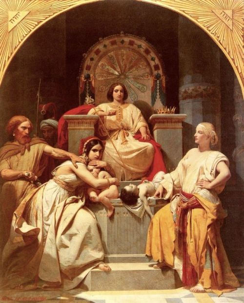 Heinrich Frederic Schopin (1804–1880)The Judgement of Solomon , 1842