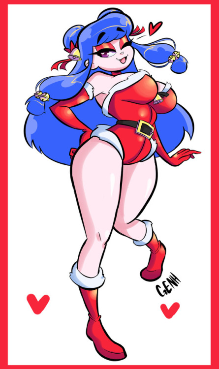 ninsegado91: gray-eggs-n-ham: Holiday Commission of Sexy Santa Shampoo for @javidluffy !Feels good to draw one of my favorite gals from one of my favorite anime c: Wow lovely  <3 u <3