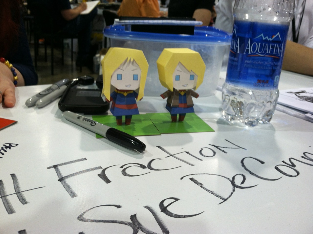 fymarvelcrafts:  Captain Marvel Paperdoll In honor of the very first Carol Corps