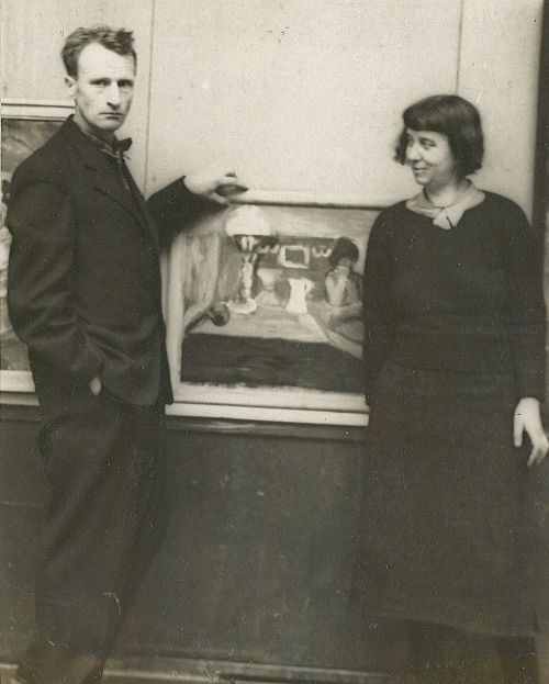 grupaok:
“Hannah Ryggen with her husband Hans, c. 1935-40
”