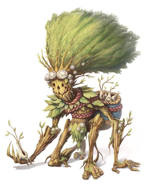 chicken-mc-nuggets: thecollectibles:March of the Living Trees and Plants - Character Design Challe