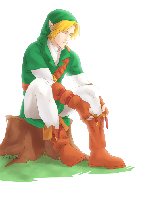 Oot Link is my favorite Link to draw, hands down.