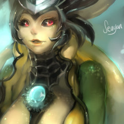 weagueofwegends:  [LOL] Nami by Seuyan