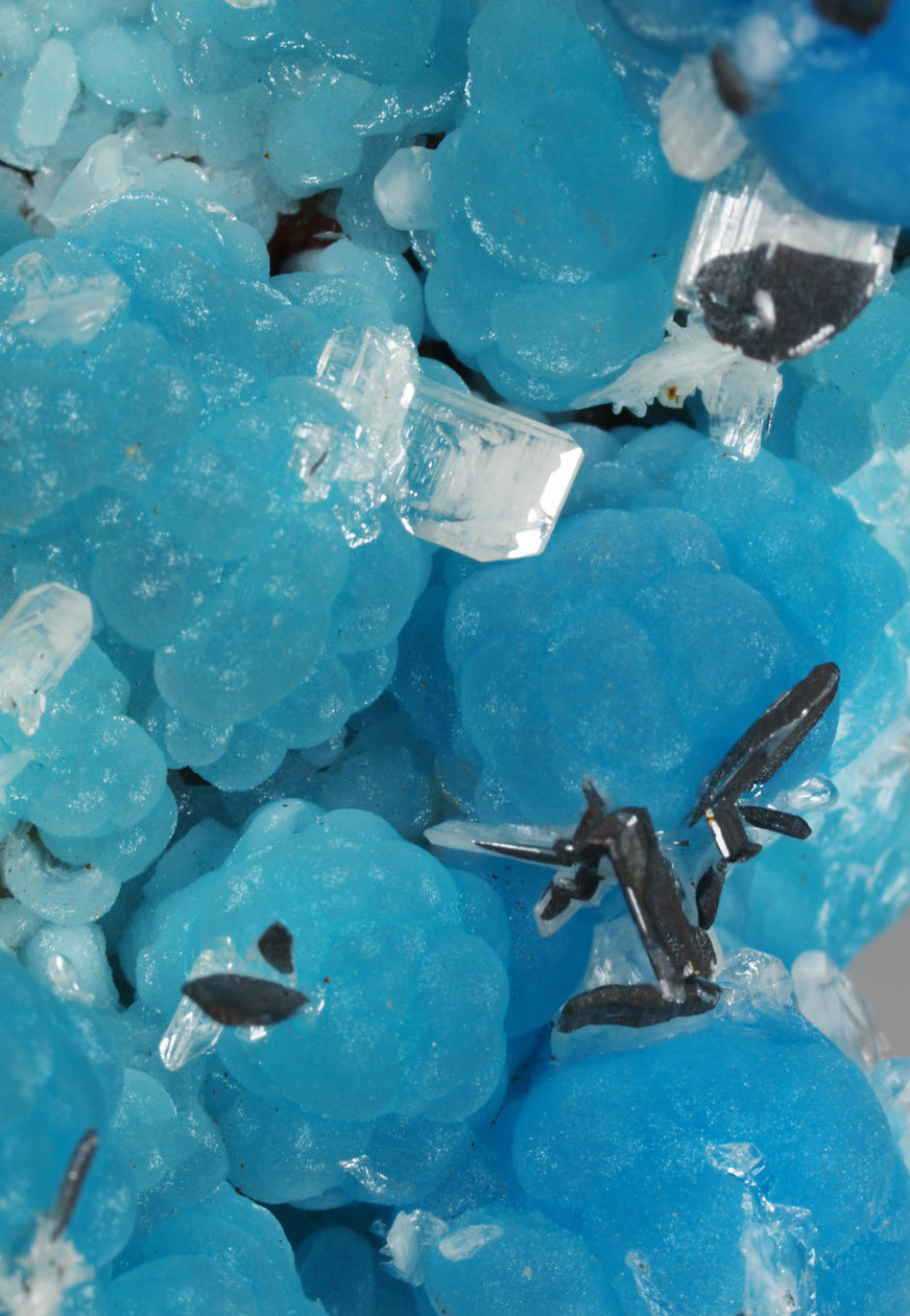 mineralists:  Hemimorphite with Cerussite Kimbedi, Republic of Congo