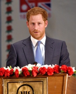 vjbrendan:    Prince Harry Speaking at an