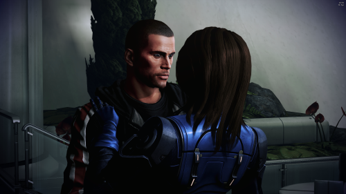 Shepard: Such a romantic.Ashley: You love it. Now get over here.Shepard: You&rsquo;re 