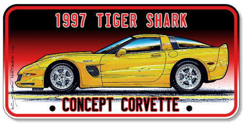 Chevrolet Corvette &ldquo;Tiger Shark&rdquo; Concept, 1997. A C5 Corvette powered by an alloy 742hp 