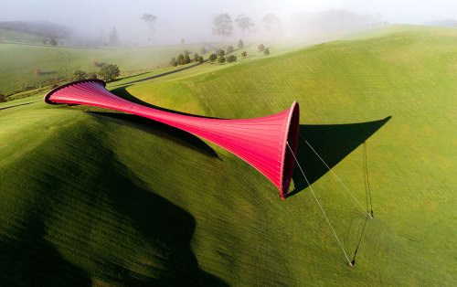  Anish Kapoor - Dismemberment - Gibbs Farm, New ZealandGibbs Farm sculpture park is home to a seri