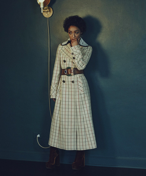 flawlessbeautyqueens:Ruth Negga photographed by Zoey Grossman