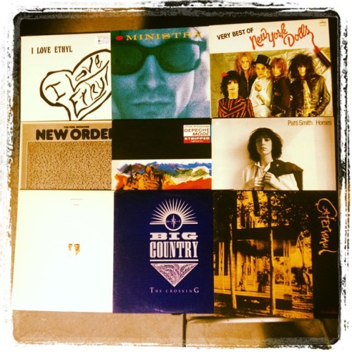 NEW ARRIVALS: (Friday 10/17) I Love Ethyl, Ministry, New York Dolls (Japanese best of), New Order, Depeche Mode, Patti Smith, Pet Shop Boys, Big Country & Caterwaul @phonoselect #usedrecords #vinylrecords #recordstore #recordstorelife #daliscool...