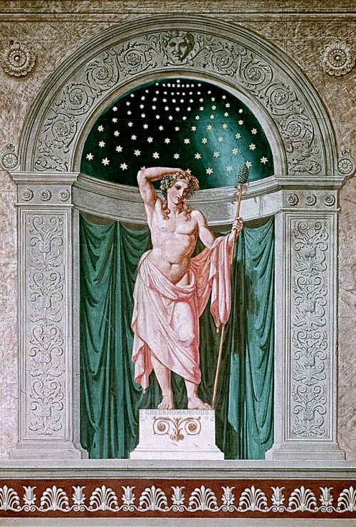 greekromangods: Dionysos Since 1827 Karl Friedrich Schinkel (1781–1841) Berlin ** Visit my Lin