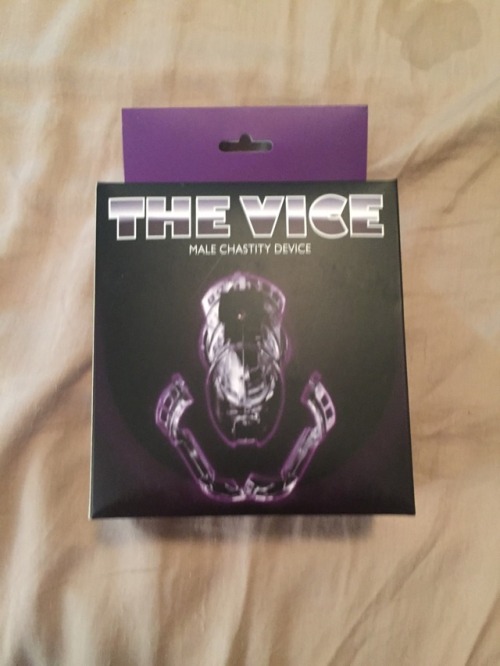 chastityknight:Can’t wait to try this on Knight  @lockedinlust
