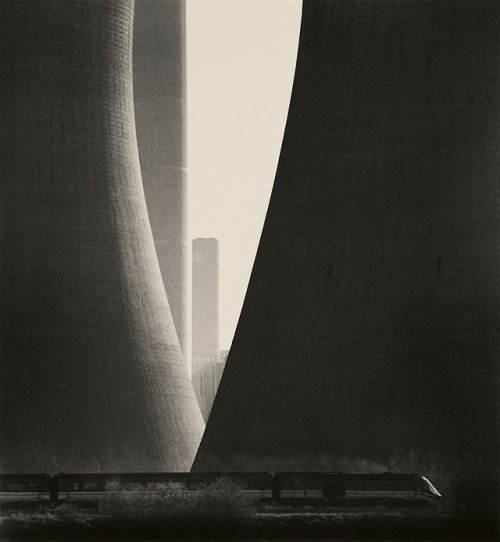 joeinct:Ratcliffe Power Station, Study 43, Nottinghamshire, England, Photo by Michael Kenna, 2003