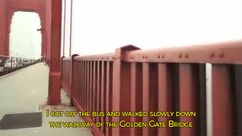 angryinkeddrunk:sizvideos:Kevin Hines jumped off the Golden Gate Bridge and survived. He tells his e