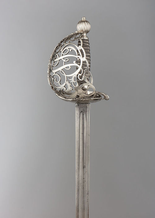 silephen:Basket-Hilted Swordca. 1750–60British metmuseum