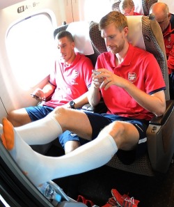 germanfeet:  Per Mertesacker, socks 