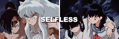 “Inuyasha And Kagome Are Pretty Much The Same Person”  —  Insp