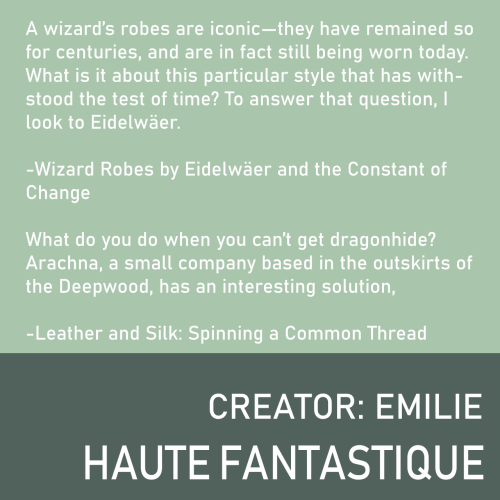 Excerpt for Emilie’s two articles. You can find more examples at TwitterIf you’re interested in supp