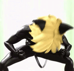 equalistmako:  Chat Noir’s Signature Pose™