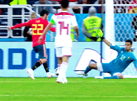 worldcupdaily:Isco’s equaliser against Morocco at the World Cup 2018