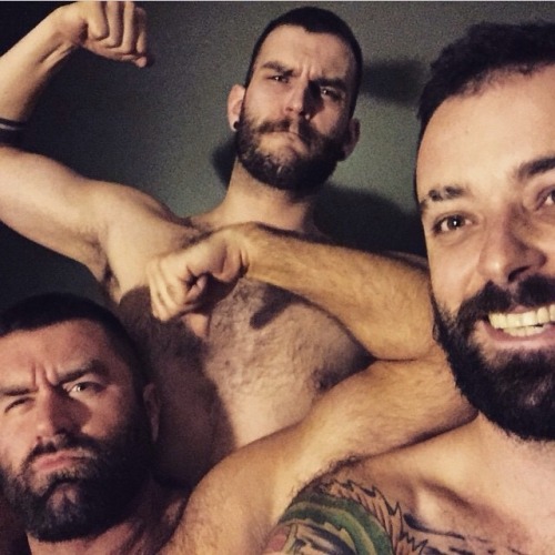 beardburnme:  Vancouvergrizzly + Abeardedboy + Delstamp