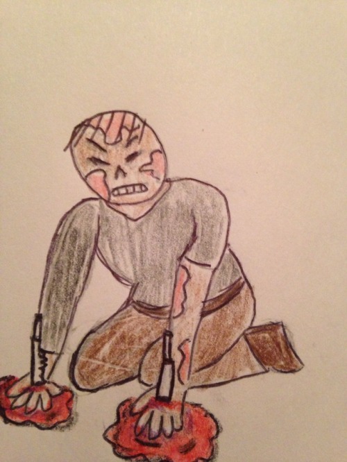 shitty-fallout-art:I have so, so many strong reservationsShould I go and perform…mutilationsfor @aqu