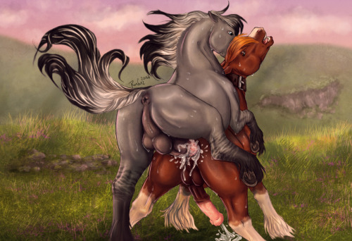 ARTIST SPOTLIGHT #1: RufciuRufciu is one of my personal favorite artists, so it wasnâ€™t hard to procure ten of my favorite pictures for this. She specializes in feral equine art particularly as showcased here. While Rufciu has done several feral on anthr