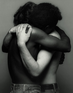 frenetichedonism:  “embrace” by robert mapplethorpe, 1982