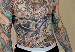 theblackparaid:  Andy Hurley’s tattoos for Tattoo Magazine (1/3) 