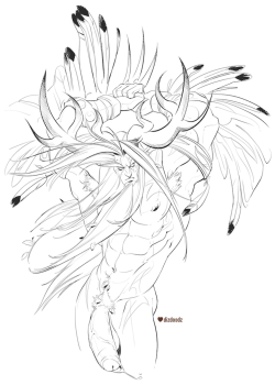 dizdoodz:  Malfurion Stormrage!  Stream sketch