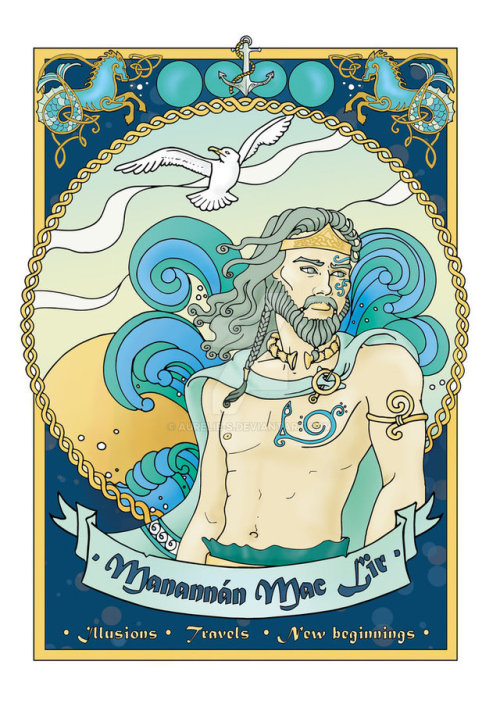 edderkopper:bywandandsword:edderkopper:mistsbetweenworlds:Manannan Mc Lir - 2017 by Aurelie-S #…that