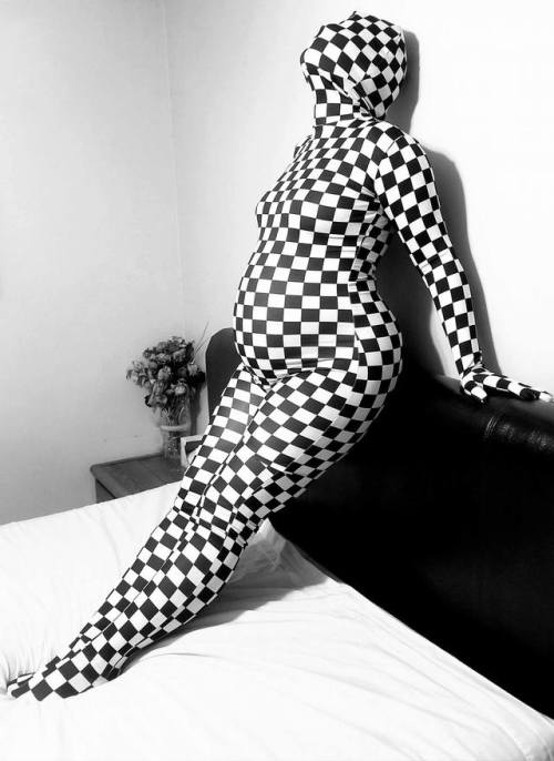 Pregnant in Zentai. Maternity shot in my bedroom6 months pregnant 