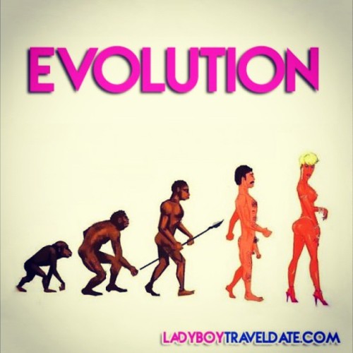 There are many ways to evolve! #cute #transgenders #followme #instagrampic #ladyboy #love #instamood