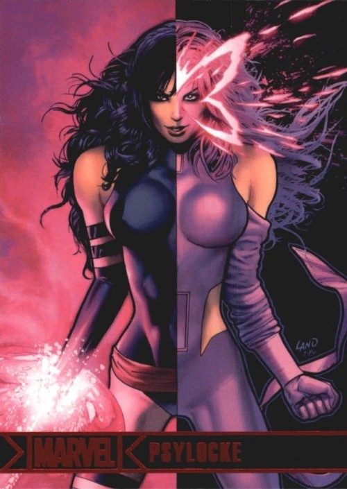 comicbooktradingcards:Character Spotlight | Psylocke | Part 2