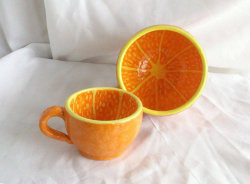 littlealienproducts: Orange Mug by  Ceramystery