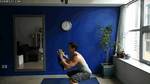 fitnessgifs4u:  9 Exercises You Can Do With Your Cat…(other five HERE on Cheezburger.com)