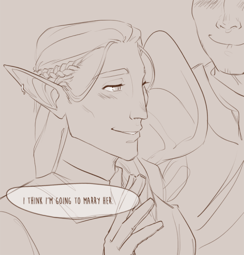 against-stars: Alistair: So let me ask you something. What are your intentions with her?Zevran: You 