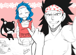 whitedovehemlock:  Gajevy Week ✧ Day 1 ✧ Cooking