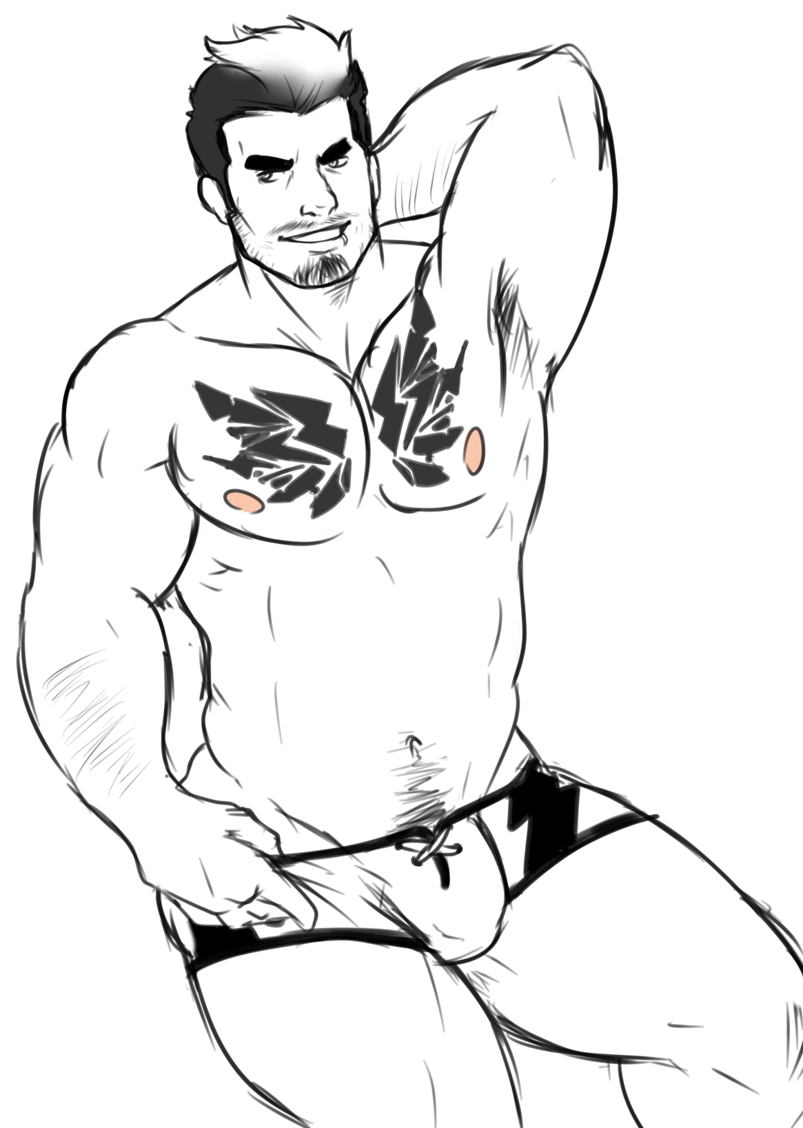 unafkennyart:  thewildwolfy:  Now I drew unafkennyart’s Zekrom gijinka, Rouge.